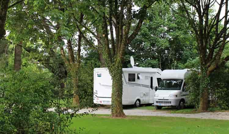Aire de camping-car de Grand-Champ, Golfe du Morbihan (Morbihan)