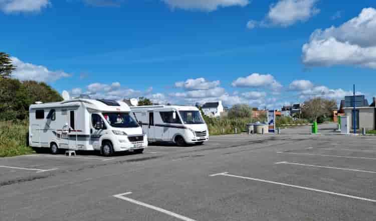 Aire de camping-car de Crozon, Morgat (Finistère)