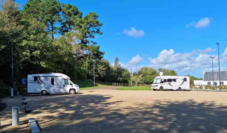 Aire de camping-car de Crozon, Poulpatré (Finistère)