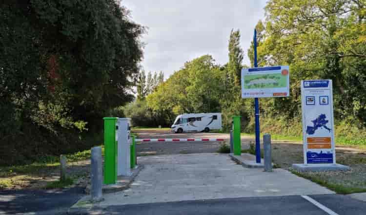 Aire de camping-car de Crozon, Le Fret (Finistère)