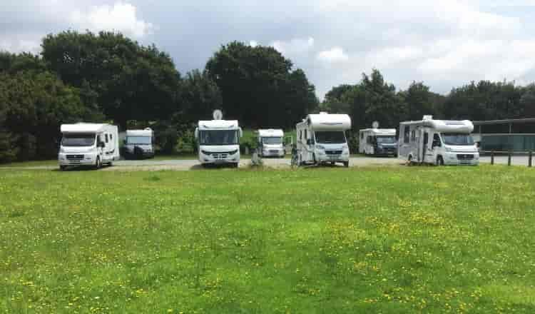 Aire de camping-car de Faou, Park An Aod (Finistère)