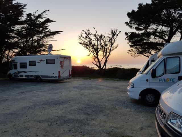 A costa atlântica no inverno