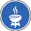 Fires and barbecues alowed Fires and barbecues alowed