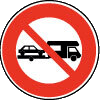 Trailer prohibited